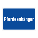 Pferdeanhänger