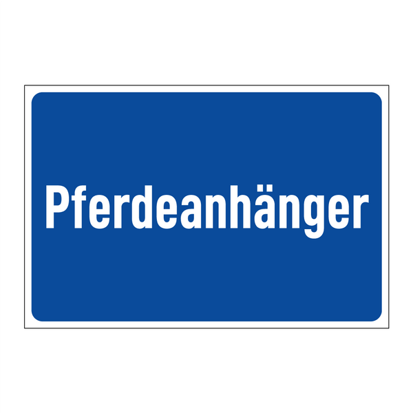Pferdeanhänger