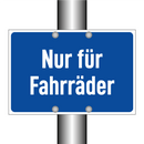 Nur für Fahrräder