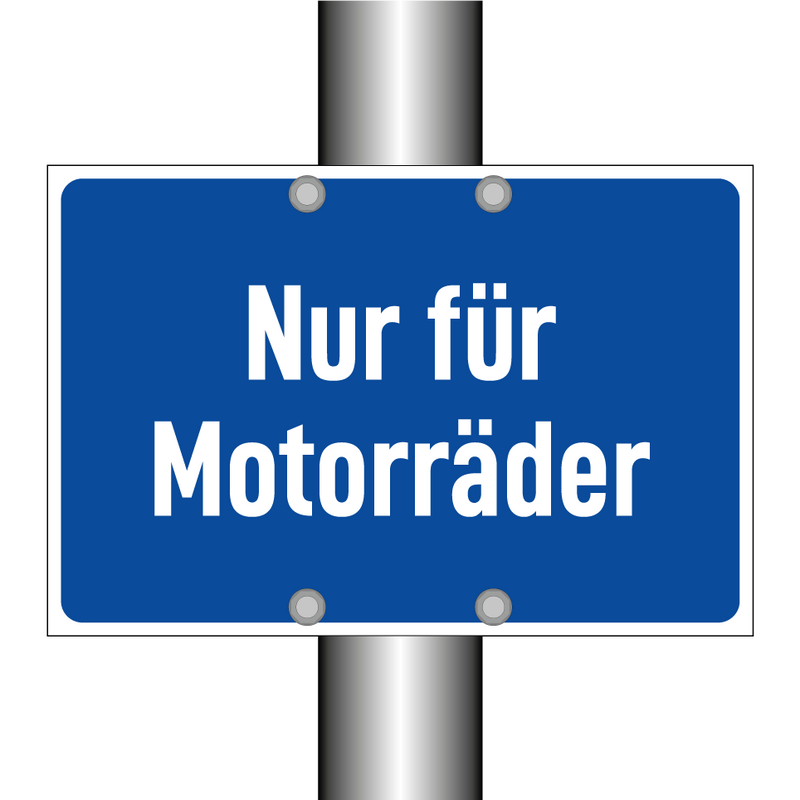Nur für Motorräder