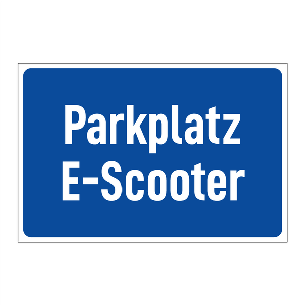 Parkplatz E-Scooter