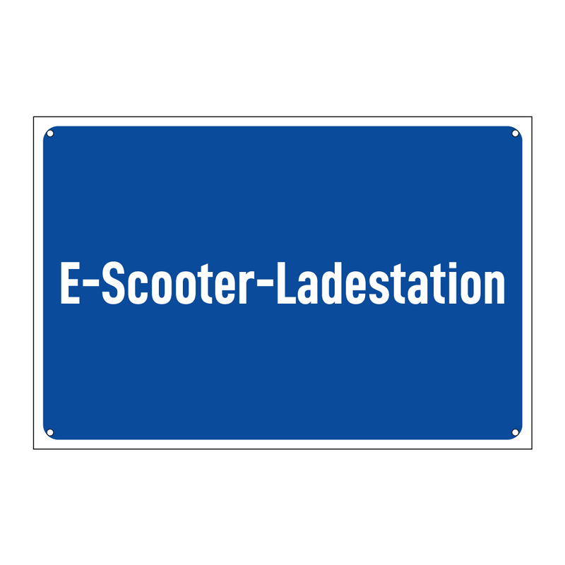 E-Scooter-Ladestation