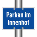 Parken im Innenhof