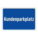 Kundenparkplatz