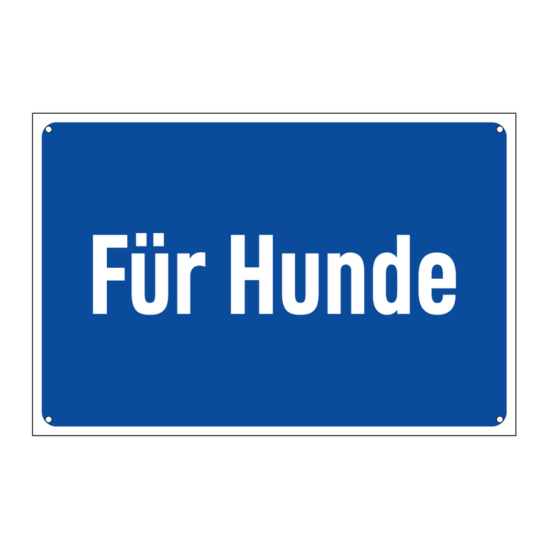 Für Hunde