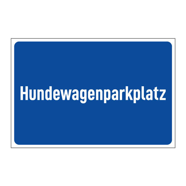 Hundewagenparkplatz