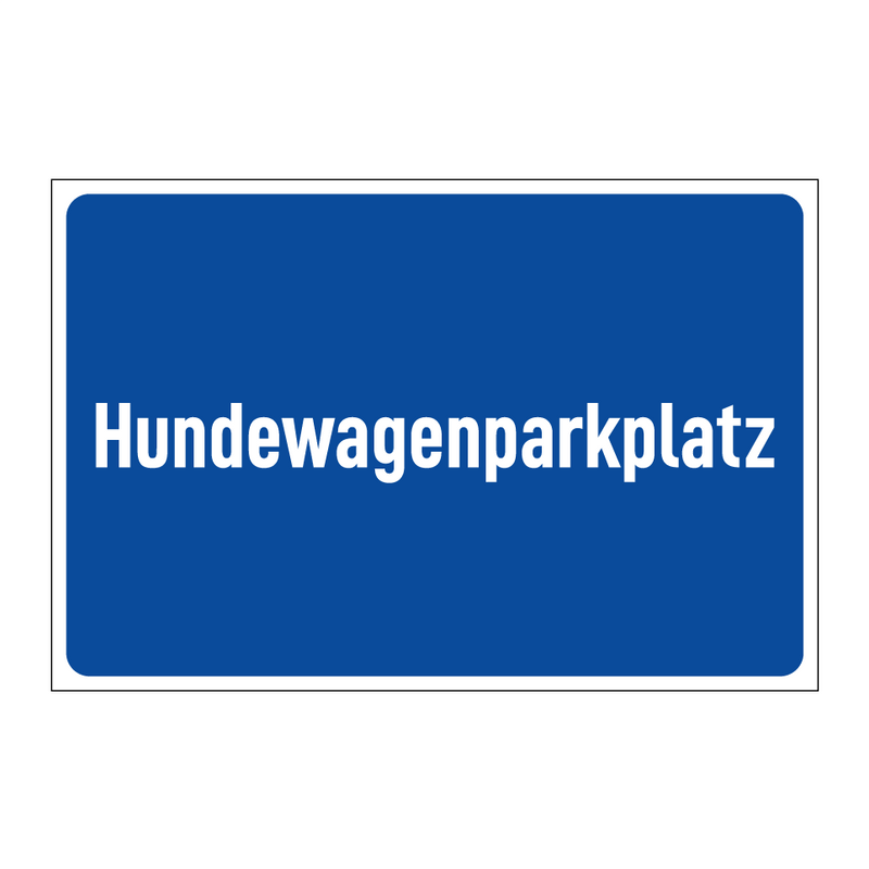 Hundewagenparkplatz