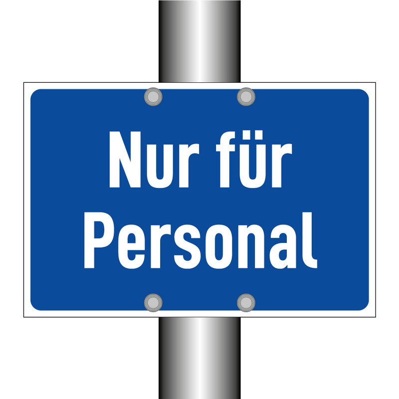 Nur für Personal