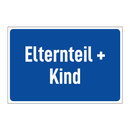 Elternteil + Kind