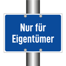 Nur für Eigentümer