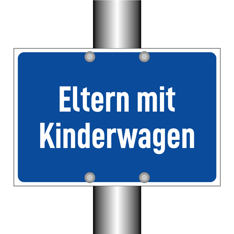 Eltern mit Kinderwagen