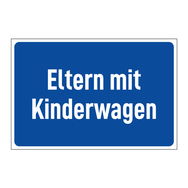 Eltern mit Kinderwagen