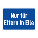 Nur für Eltern in Eile