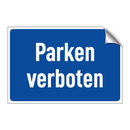 Parken verboten
