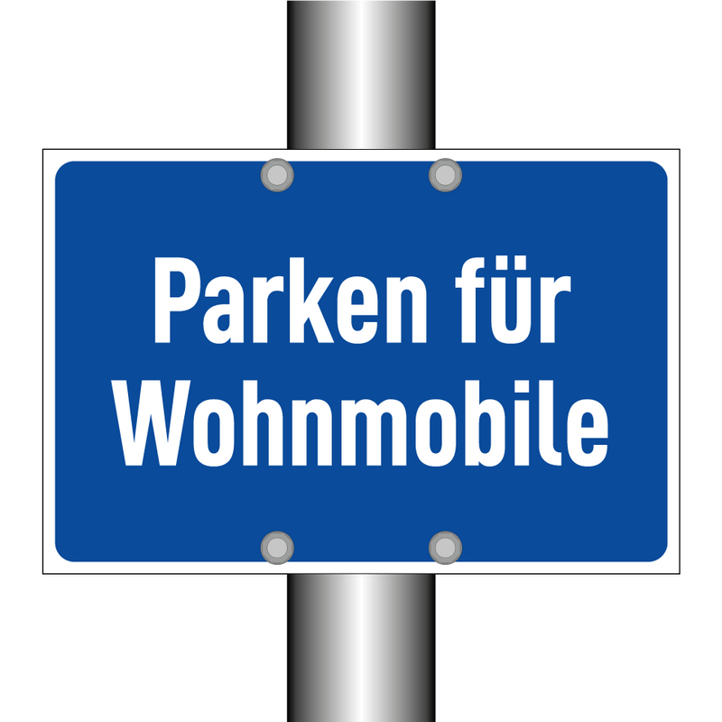 Parken für Wohnmobile
