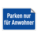 Parken nur für Anwohner