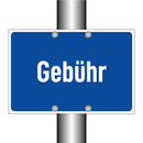 Gebühr