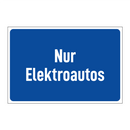 Nur Elektroautos