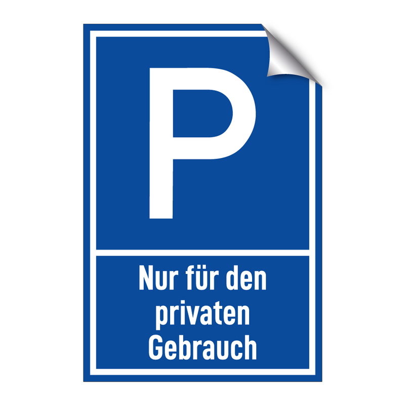 Nur für den privaten Gebrauch