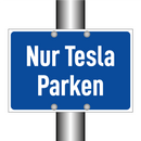 Nur Tesla Parken