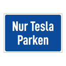 Nur Tesla Parken