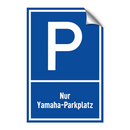 Nur Yamaha-Parkplatz
