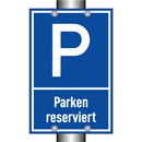 Parken reserviert