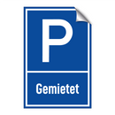Gemietet
