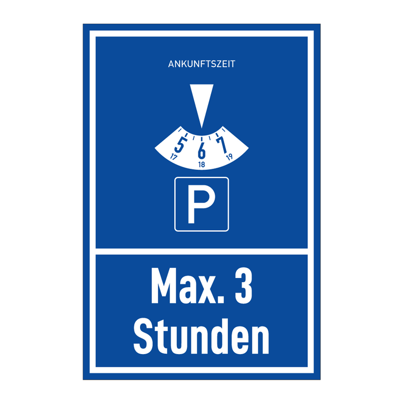 Max. 3 Stunden