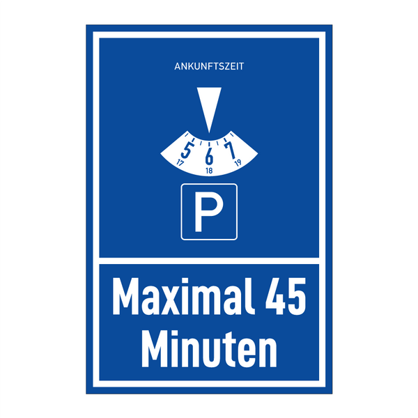 Maximal 45 Minuten
