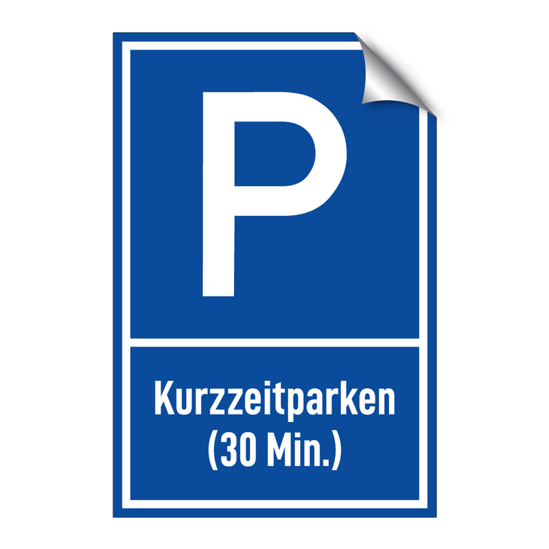 Kurzzeitparken (30 Min.)