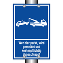 Wer hier parkt, wird gemeldet und kostenpflichtig abgeschleppt