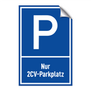 Nur 2CV-Parkplatz