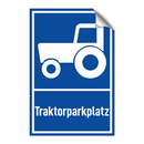 Traktorparkplatz
