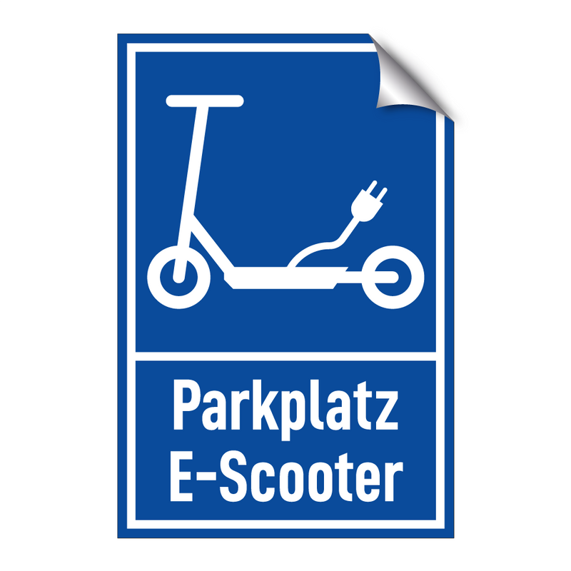 Parkplatz E-Scooter