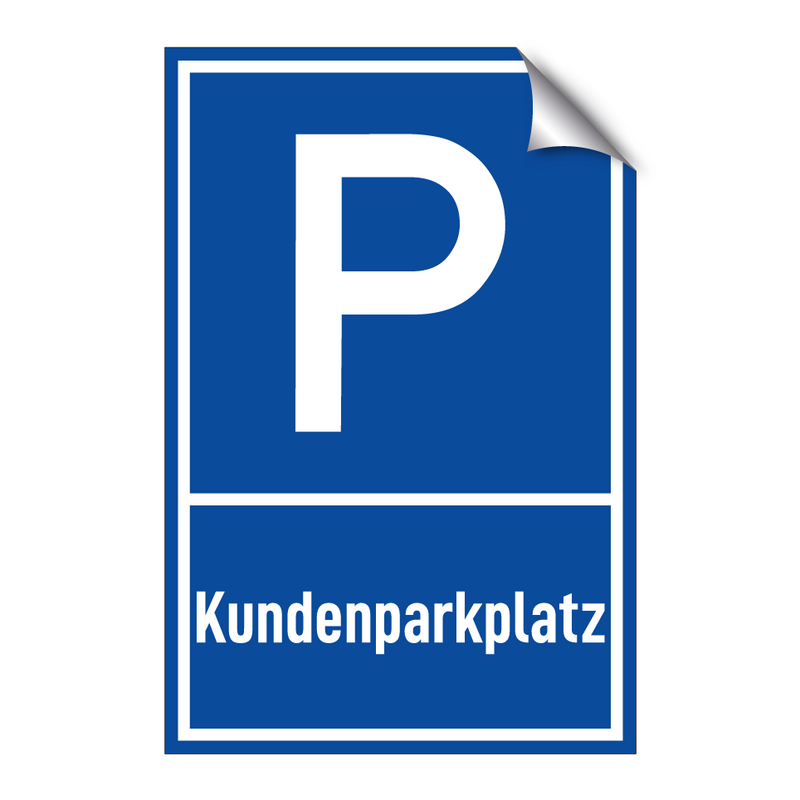 Kundenparkplatz