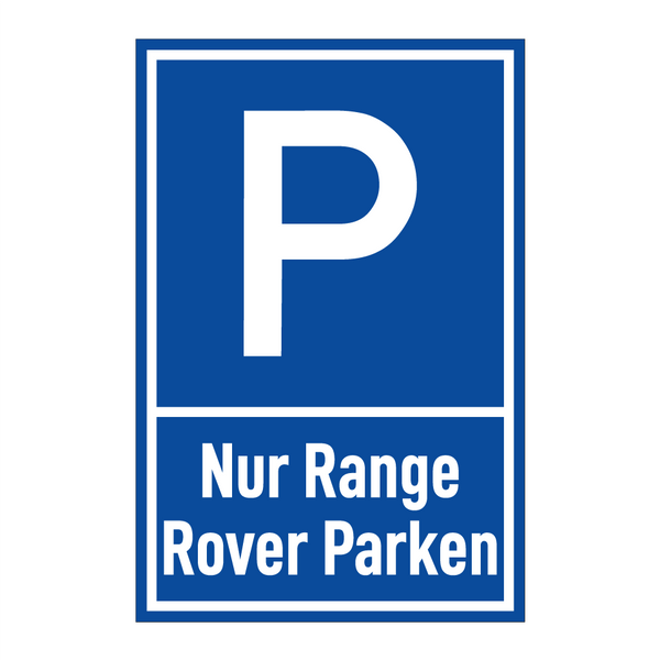 Nur Range Rover Parken