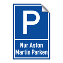 Nur Aston Martin Parken