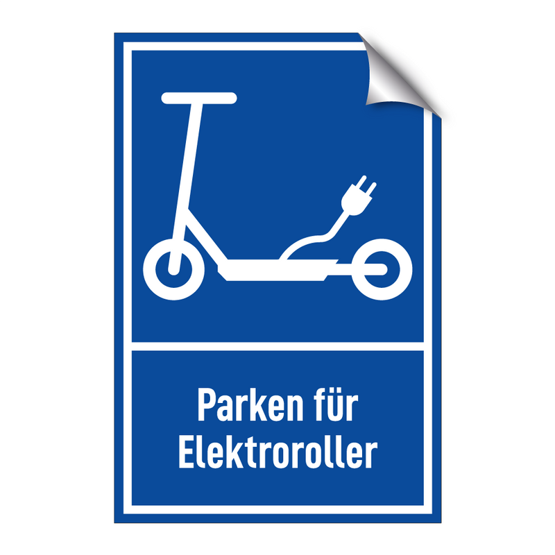 Parken für Elektroroller