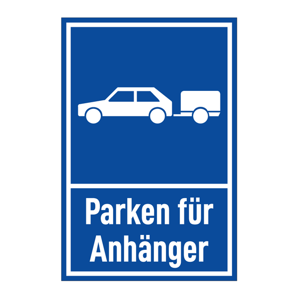 Parken für Anhänger