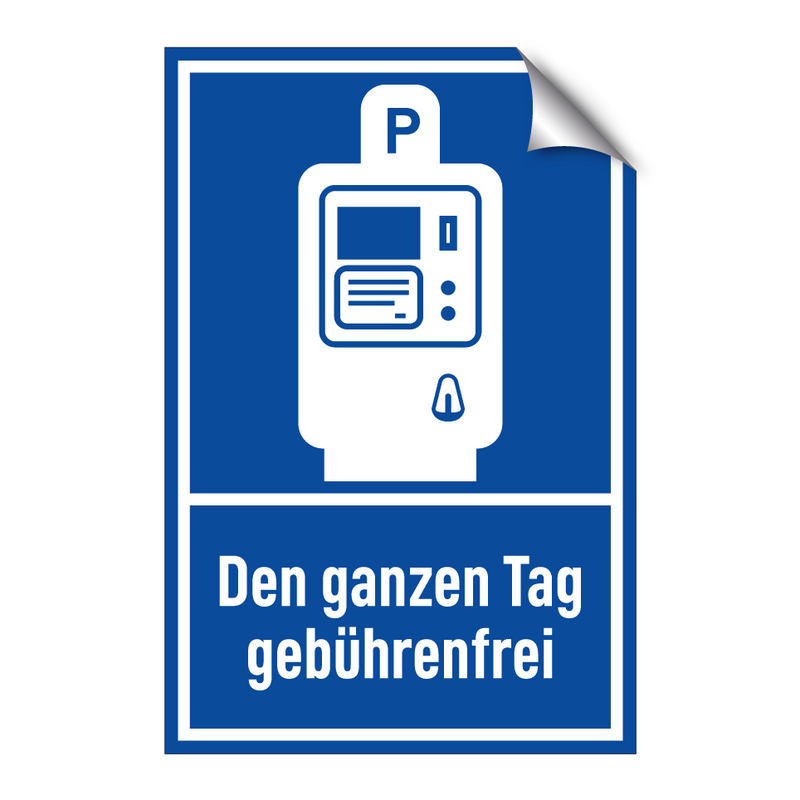 Den ganzen Tag gebührenfrei