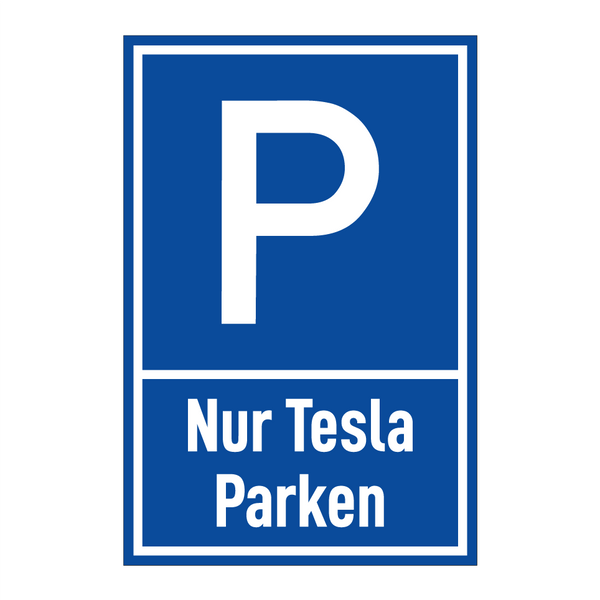 Nur Tesla Parken