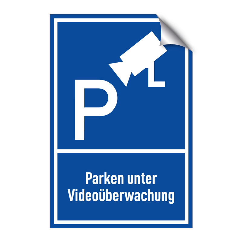 Parken unter Videoüberwachung