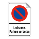 Ladezone. Parken verboten