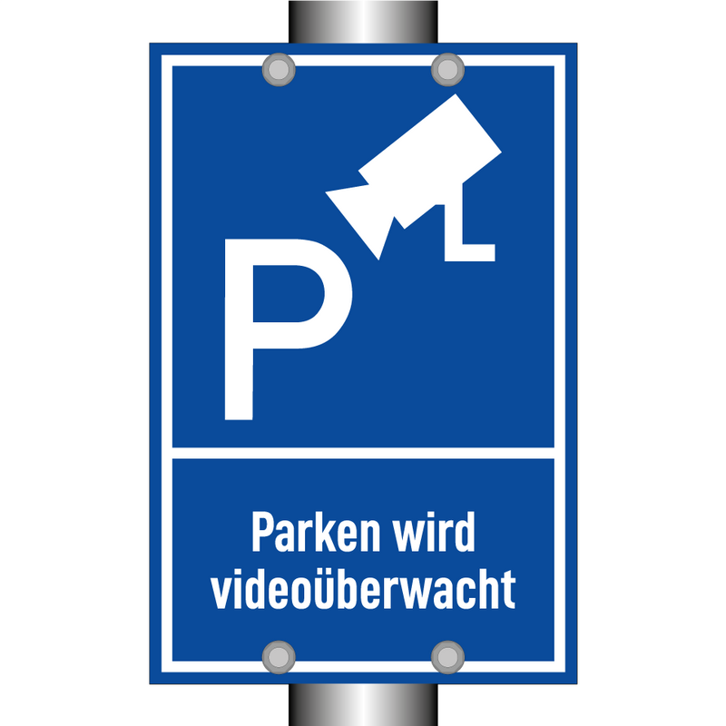 Parken wird videoüberwacht