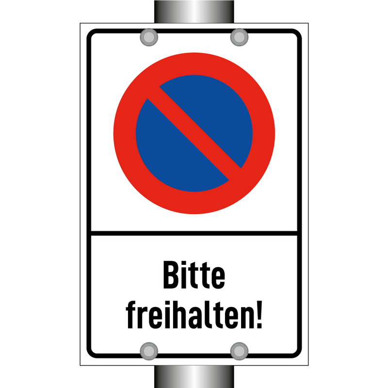 Bitte freihalten!