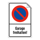 Garage freihalten!
