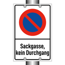 Sackgasse, kein Durchgang