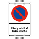 Privatgrundstück! Parken verboten