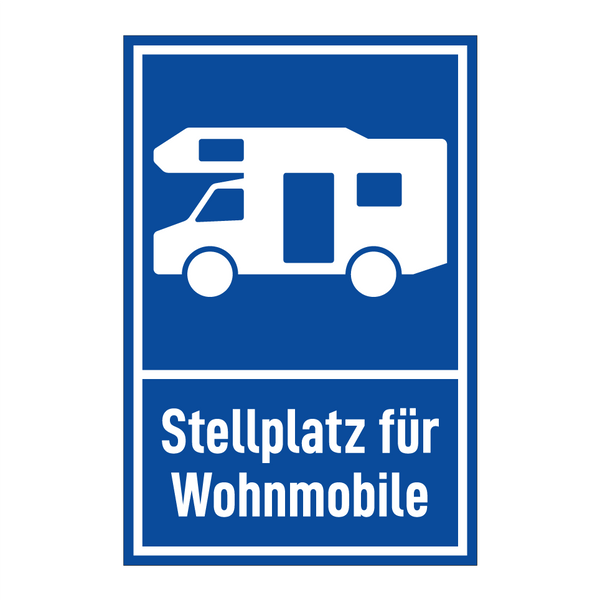 Stellplatz für Wohnmobile